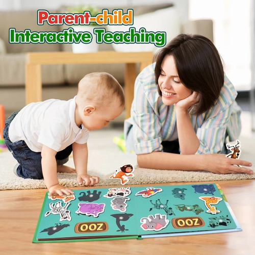 Libro Tranquilo Para Niños, Libro Interactivo Montessori