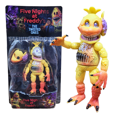 Muñeco Five Nights Freddy Articulado Grande C/ Luz Y Mascara