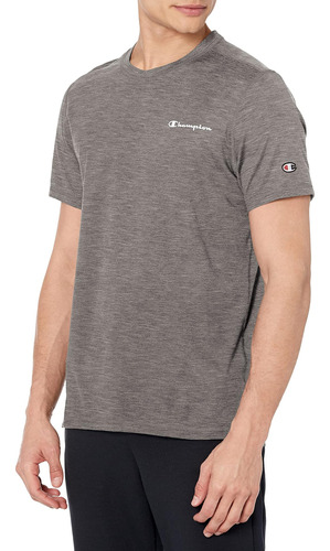 Champion Camiseta Deportiva Para Hombre, Railroad Grey Heath