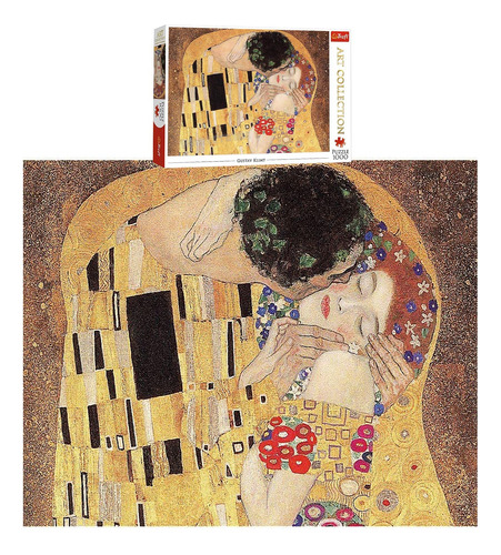 Puzzle Rompecabezas 1000 Piezas Trefl The Kiss Gustav Klimt