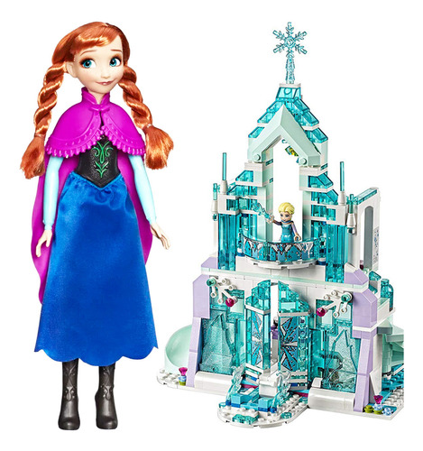 Disney Frozen Castillo Palacio + 1 Muñeca De Regalo - El Rey