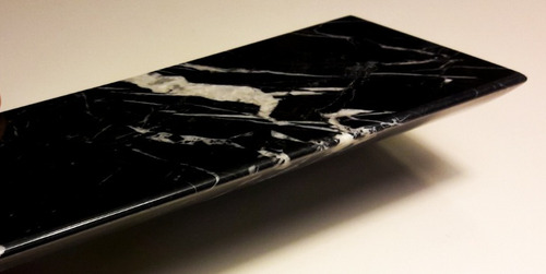 Tapa De Mesa Mármol Negro Marquina - Forma Y Diseño