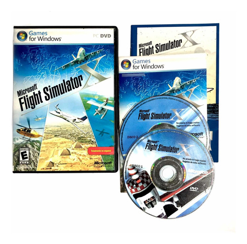 Microsoft Flight Simulator X - Juego Original Para Pc Dvd