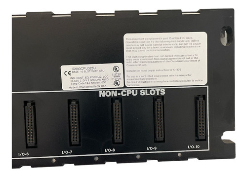 Fanuc Ic693cpu323u Cpu Con 10 Ranuras Plc 90-30 (Usado)