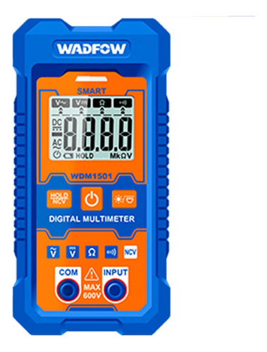 Tester Digital Autorango 600v - 600k / Ohms Wadfow Wdm1501