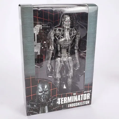 Boneco De Ação Neca Terminator 2 T-800 Endoskeleton Arnold