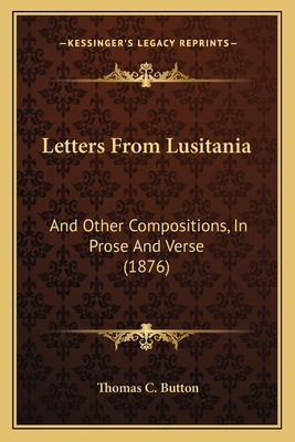 Libro Letters From Lusitania: And Other Compositions, In ...