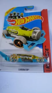 Hot Wheels Carbonator Hw Race Yellow/aqua Destapador