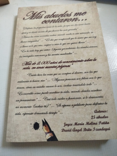Libro Abuelos Mis Abuelos Me Contaron 25 Abuelos (Usado)