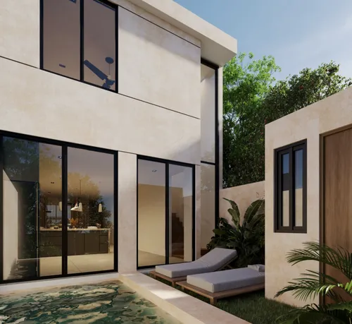 Townhouse En Venta Caoba, Ubicados En Cholul Merida.