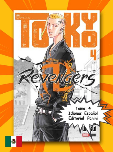 Tokyo Revengers Vol 4 Editorial Panini Manga Idioma Latino