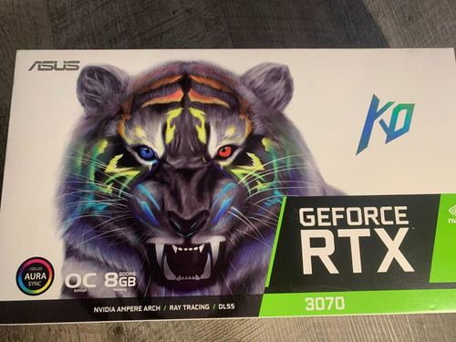 Asus Ko Geforce Rtx 3070 Oc 8gb Gddr6 Graphics Card