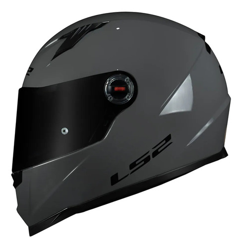 Capacete Ls2 Ff358 Monocolor Nardo Cinza