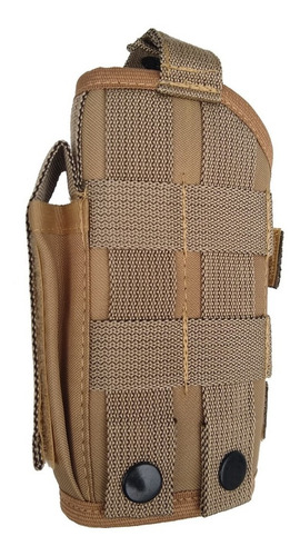 Funda táctica modular universal Molle, verde oliva, bronceado, coyote, guía para la mano derecha