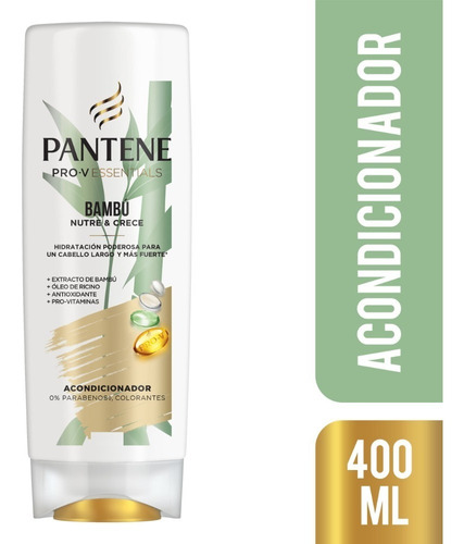 Acondicionador Pantene Pro V Bambu Control Caida X 400 Ml