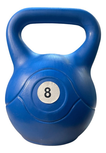 Pesas Rusas 8 Kg Pvc Kettlebell Pesa Rusa Cross Gym Fitness