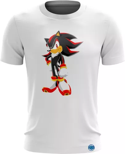 Camiseta Camisa Sonic Shadow The Hedgehog Filme 04