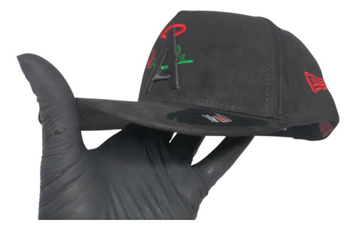 Gorra Snapback Gamuza Bordada Curva Ajustable Premium Fg Cap Angels Angelinos Anaheim Ajustable