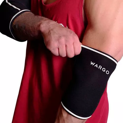 Coderas Neopreno Wargo Levantamiento Pesas Gym Elbow Sleeves