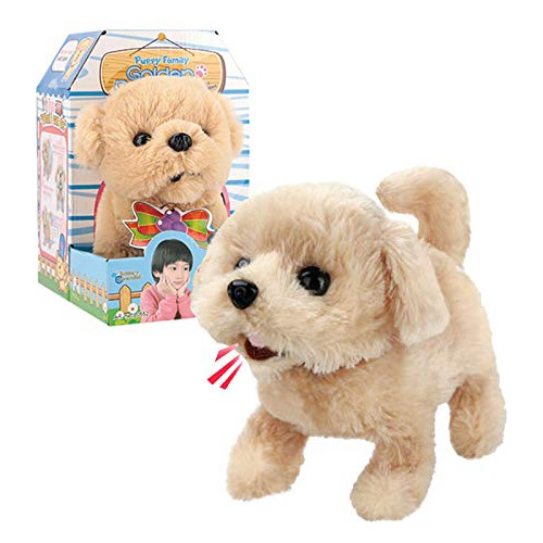 Peluche Golden Retriever Toy Puppy Electronic Interacti...