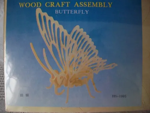 comprar Animales Para Armar En Madera Balsa Modelo Mariposa