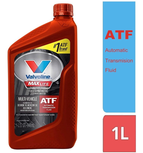 Aceite Valvoline Atf Max Life Transmision Caja Automatica 1l
