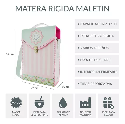 Set Matero Kit De Mate Regalo Mama Madre Premium Madu