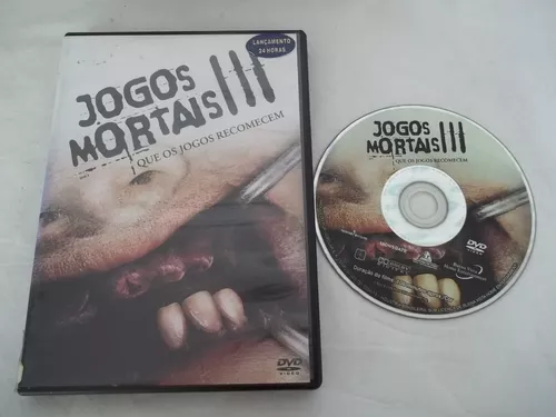 Dvd Original Jogos Mortais 3 - Que Os Jogos Recomecem