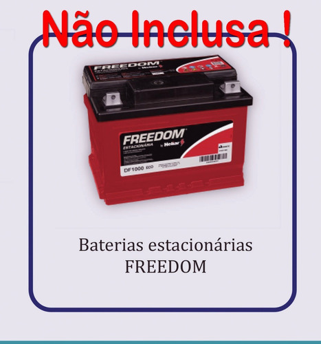 Nobreak Super Plus 3kva Para Portões E Cancelas - Pauloport