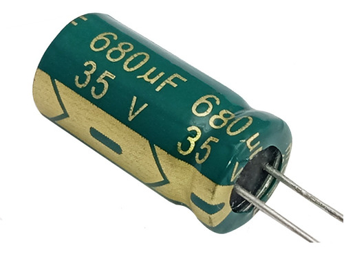 Condensador 680uf 35v 20x10mm  ( 100 Unidades )