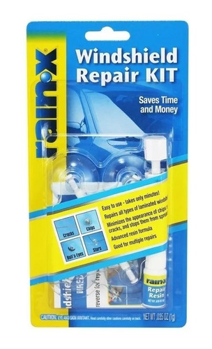 Rainx Kit Reparación De Parabrisas Rain X 600001 - 3 Piezas