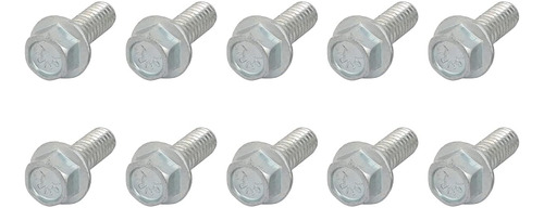 Pernos De Cabeza Hexagonal Con Brida (1/4-20 X 3/4 Pulgadas)
