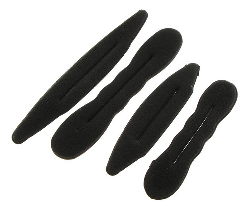 4pcs Donut Hair Styling Bun Curler Maker Twist