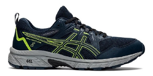 Tenis Asics Gel-venture 8 Azul Marino/verde 1011a824406  J