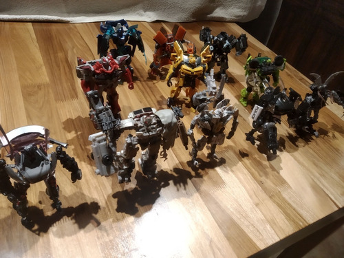 Coleccion 4 Juguetes Transformers Hasbro Originales Nivel 3 