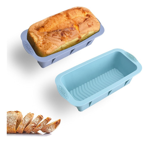 2pcs Molde Para Pan Hornear, Panque, Postres Y Pasteles