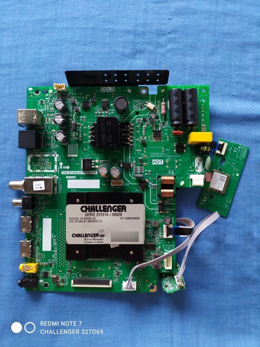 Vendo Tarjeta Main Tv Challenger Led 32to65 Bt And T2 