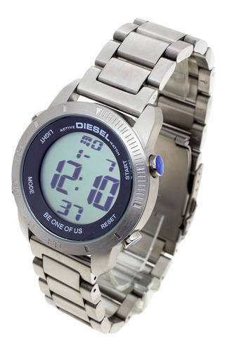 Reloj Diesel Hombre 6451 - Digital Sumergible Wr50 Acero 316