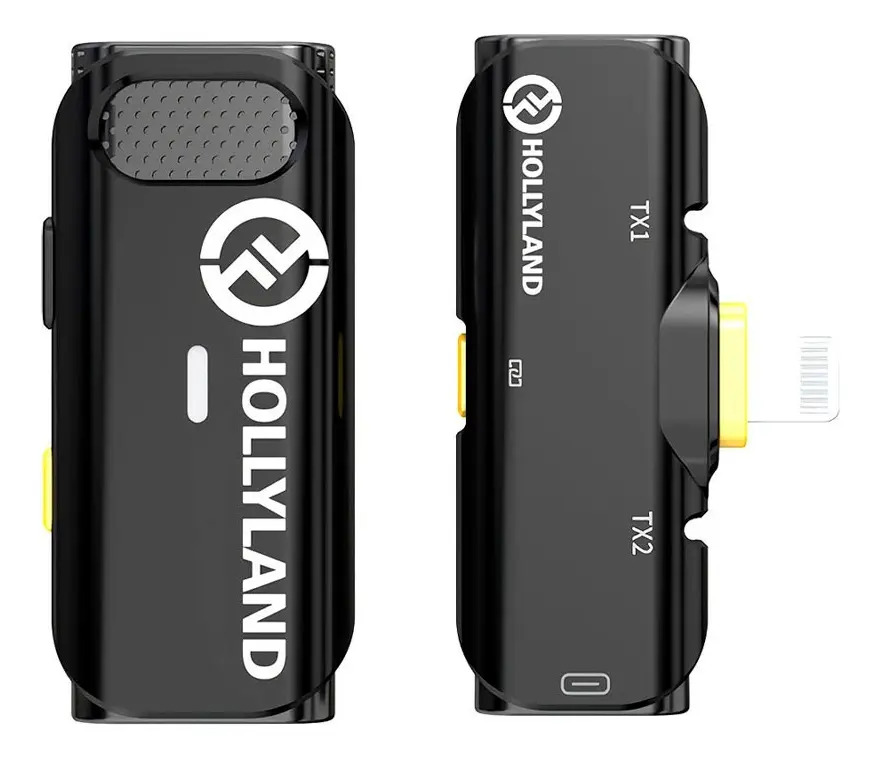 Microfone Hollyland LARK Lark C1 Solo Condensador cor preto