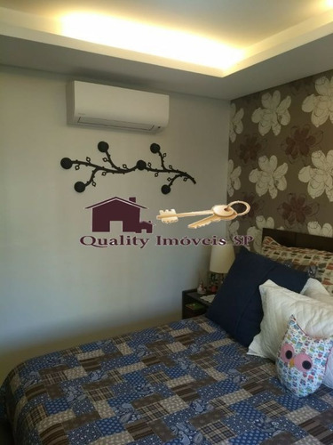 Imagem 12 de 15 de Apartamento De 192 Mts,3 Suites,com Ar Condicionado Em Todos Os Quartos E Sala, Com Sala Ampliada ,c - Qy3444