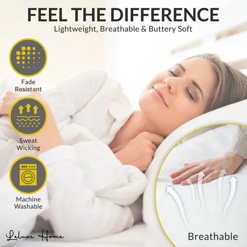 Juego De 4 Sabanas Tamano Queen 100% Microfibra Extra Suaves