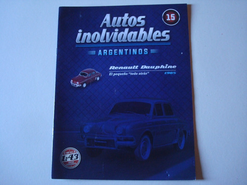 Revista Autos Inolvidables Salvat N°15 Dauphine