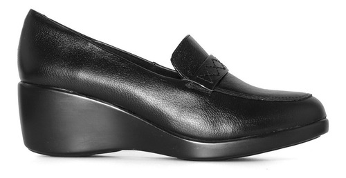 Mocasín Mujer Plataforma Vicenza 18103 Negro Gnv®