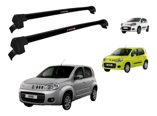 Rack Teto Travessa Para Bagageiro Fiat Uno Vivace 4 Portas