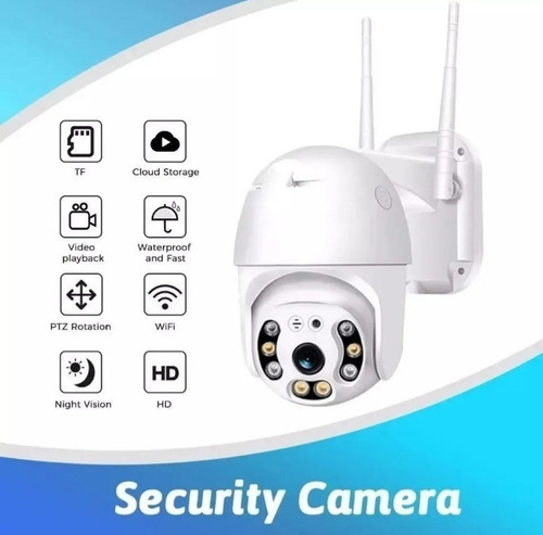 Camara Ip Wifi Exterior Vision Nocturna 2 Mp Zoom