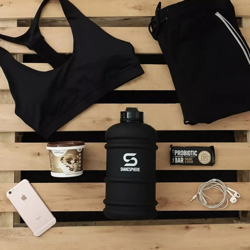 Botella Deportiva Shakesphere Hydration Jug 2.2lt Matte Black