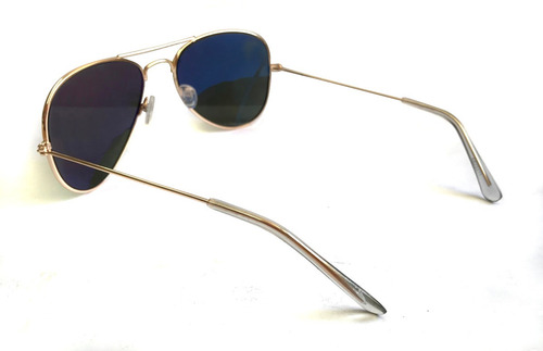 Imagen 4 de 10 de Kevingston Lentes Antireflex Sol Anteojos Metal Kvn Aviador