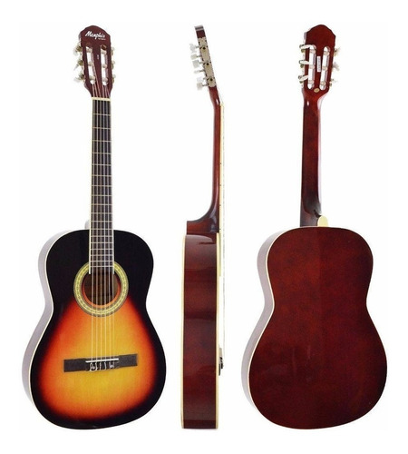 Violao Tagima Memphis Ac 34 Cordas Nylon Sunburst Classico