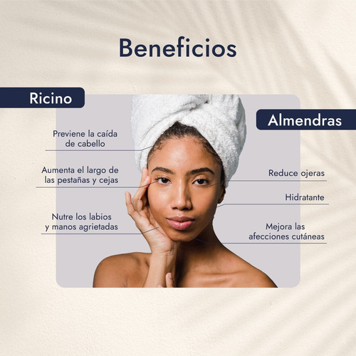 Imagen 3 de 7 de Aceite De Ricino + Aceite De Almendras + Aceite De Coco