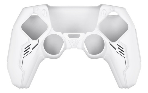Playvital Funda De Silicona Para Ps5 Mando - Edición Mecha Color Blanco